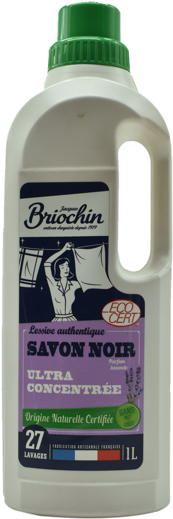 BRIOCHIN Lessive liquide - savon noir eco (1L)