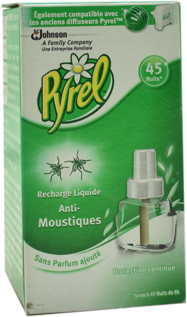 PYREL Recharge liquide - 45 nuits sans parfum