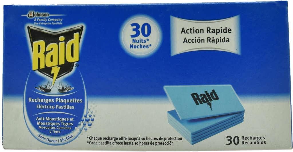 RAID Pastilles - Recharges inodore