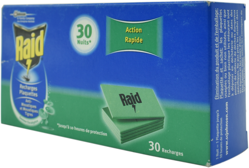 RAID Pastilles - Recharges Eucalyptus