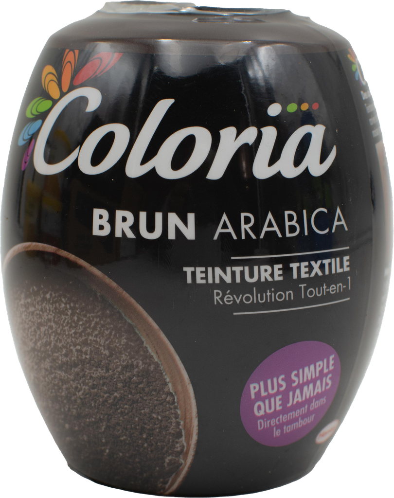 COLORIA Teinture textile - brun (350g)
