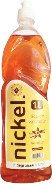 NICKEL Liquide vaisselle - vanille (1L)