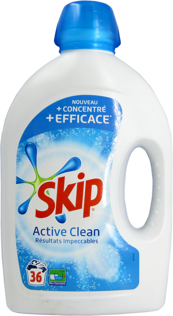 SKIP Lessive liquide - active clean 34 lavages (1,7L)