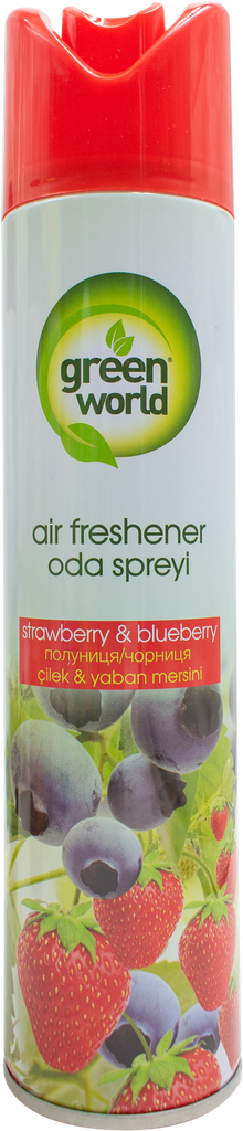 GREEN WORLD Désodorisant - Strawberry (300ml)