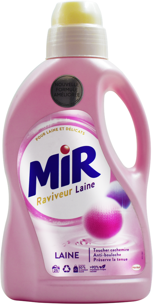 MIR Lessive liquide - Laine et délicats (1,5L)