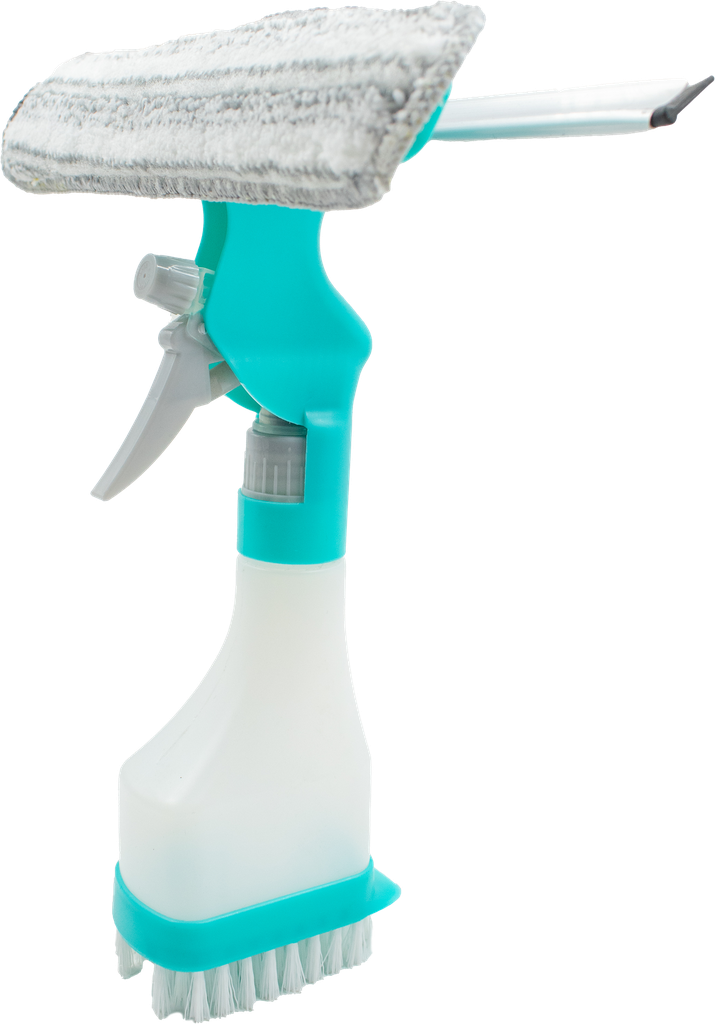 Kit nettoyage vitre portatif multifonction - blanc (250ml)