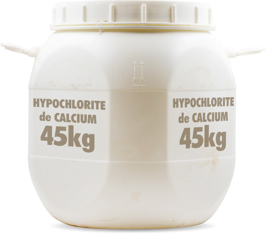 Hypochlorite de calcium 70% - Granulé (Bidon de 45kg)