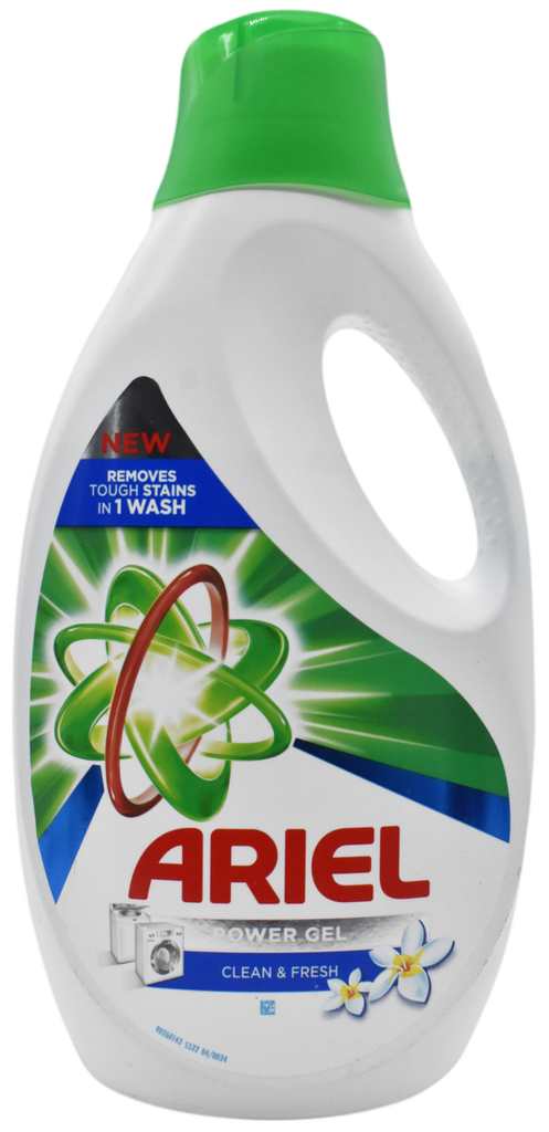 ARIEL Lessive liquide - clean &amp; fresh (1,8L)