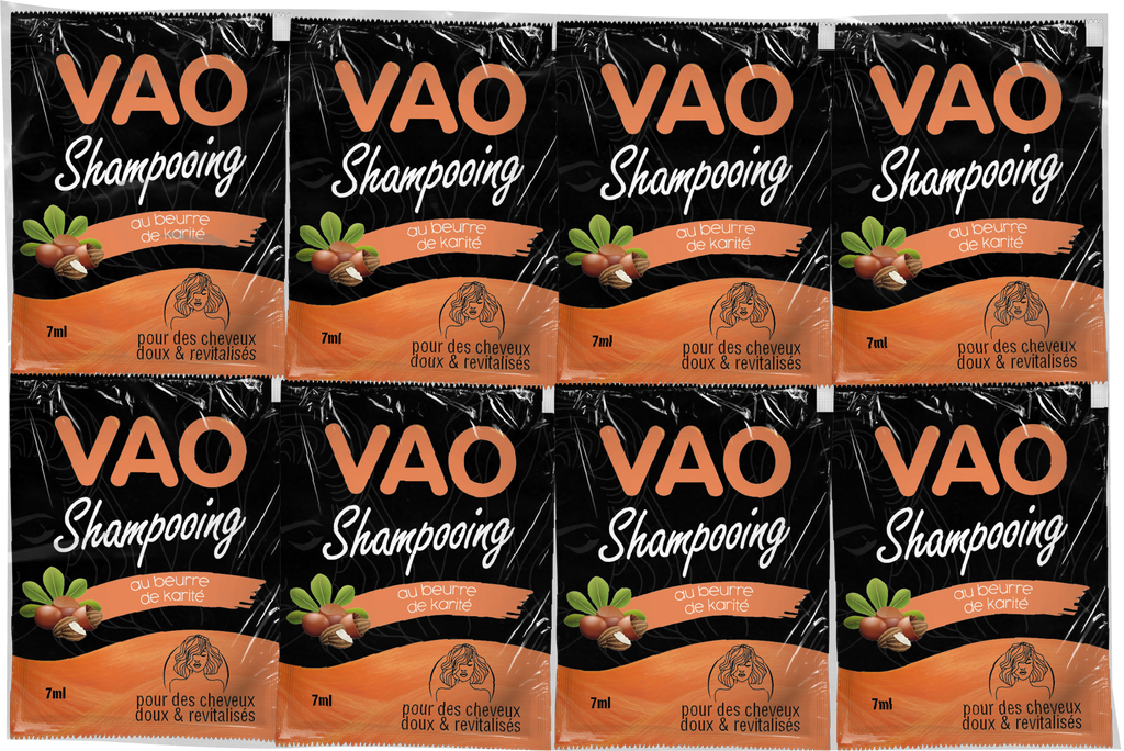 VAO SHAMPOOING - Karité sachet (étui de 20)