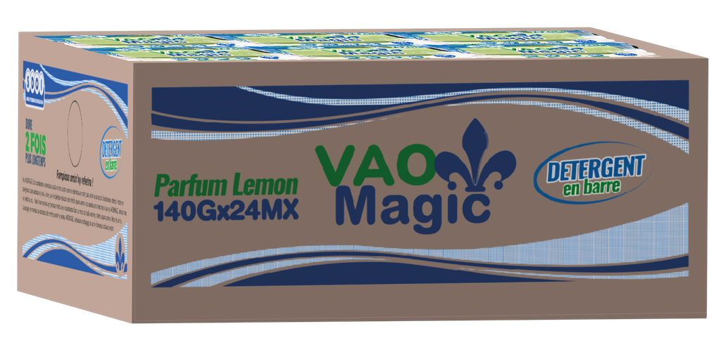 VAO Savon Magic - Détergent multiusage 140g (24mx)
