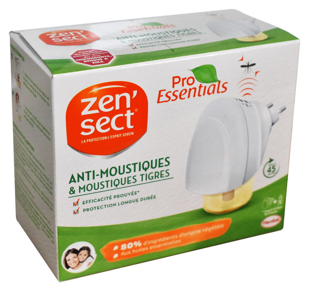 ZENSECT Diffuseur pro nature - avec recharge (45 nuits)