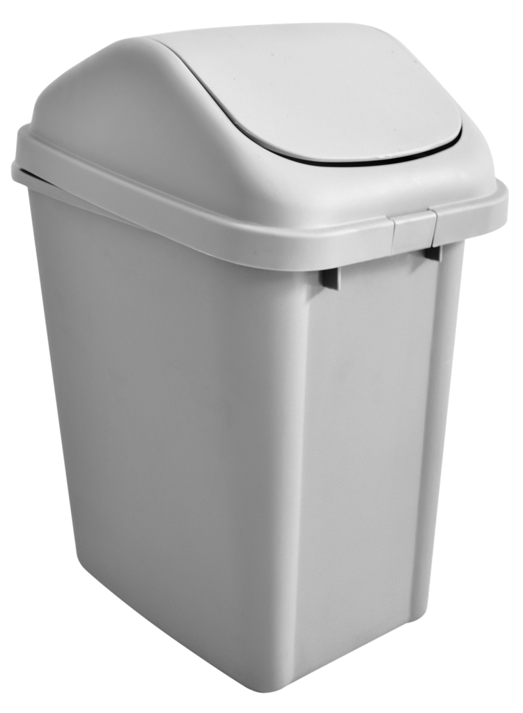 MM Poubelle à bascule - en plastique 30L
