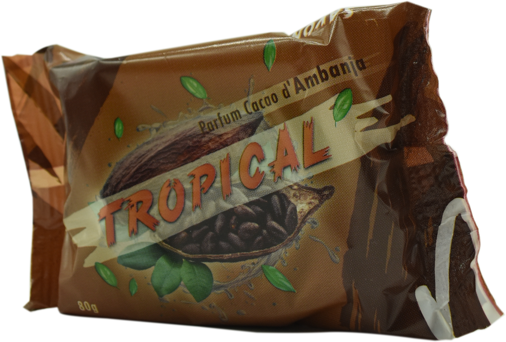 TROPICAL Savon de toilette - parfum cacao (80g)