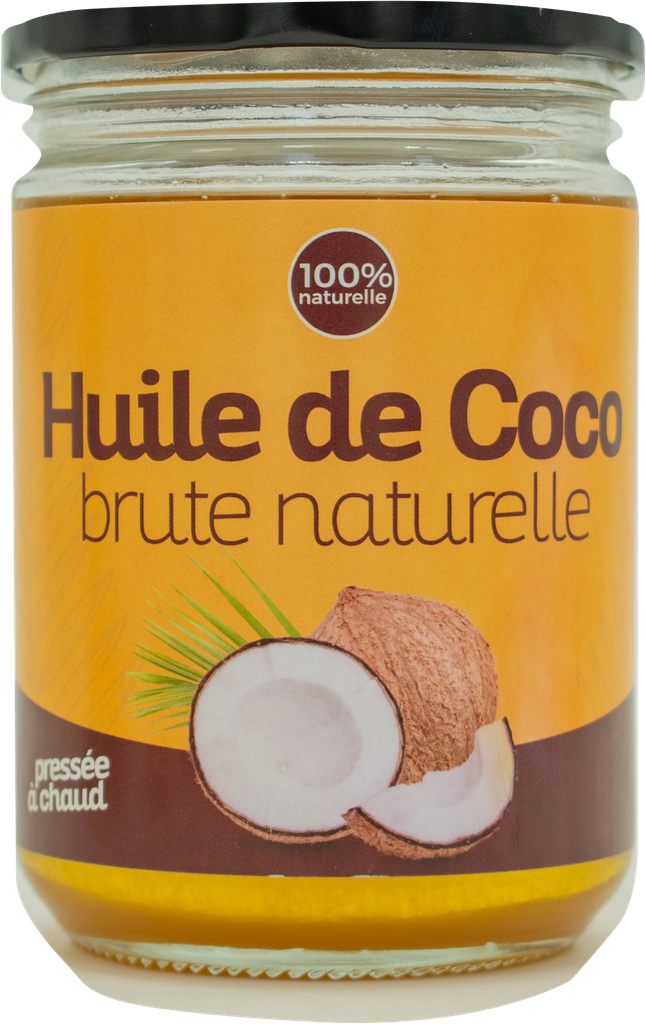 HUILE DE COCO - Brute naturelle (500ml)