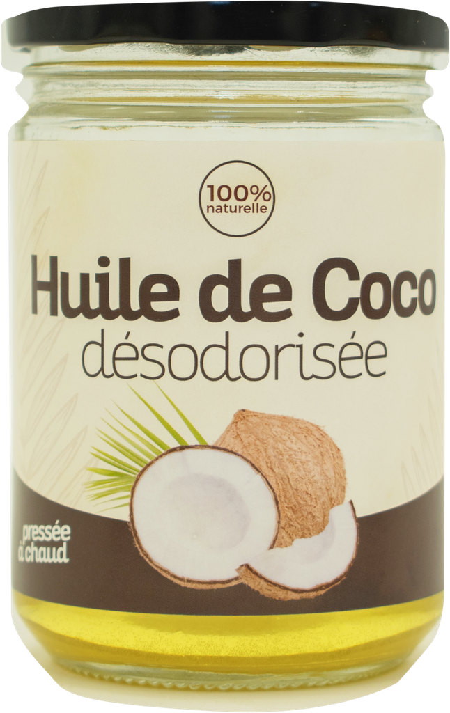 HUILE DE COCO - Désodorisée (500ml)