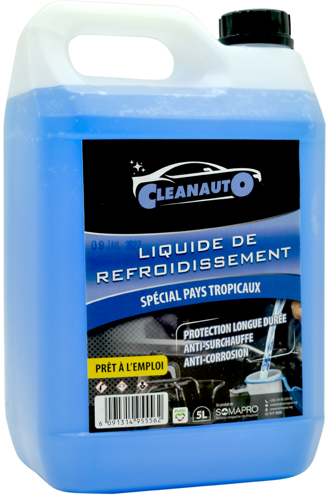 CLEANAUTO Liquide de refroidissement - Bleu (5L)
