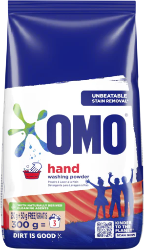 OMO Lessive poudre mains - flexi (300g)