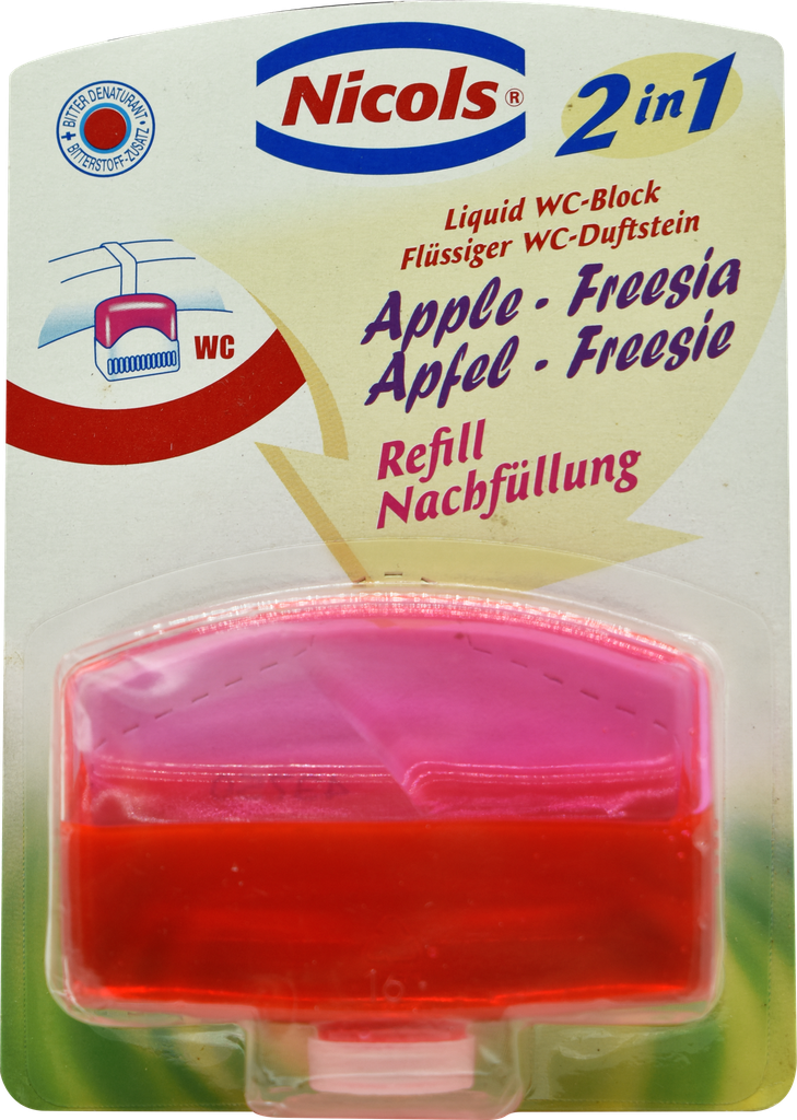 NICOL'S Bloc wc liquide - pomme