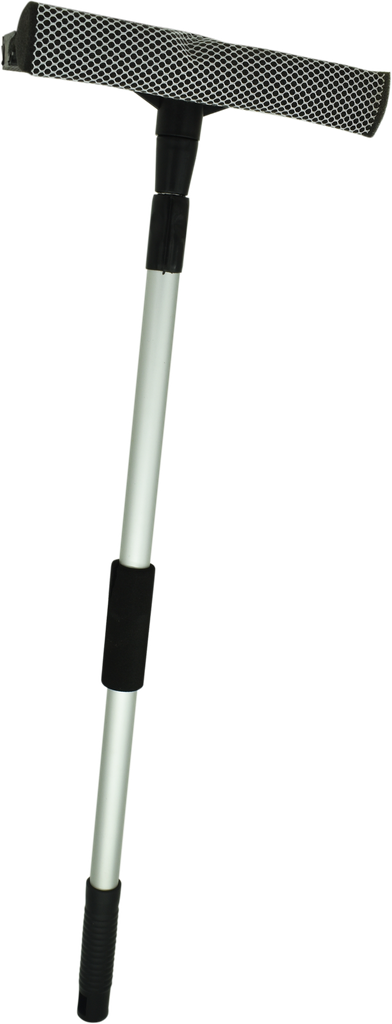 Raclette vitre avec éponge - manche télescopique