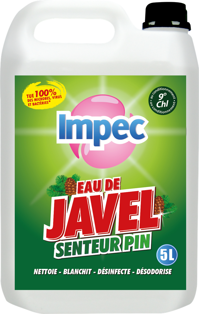 IMPEC Eau de Javel - senteur pin (5L)