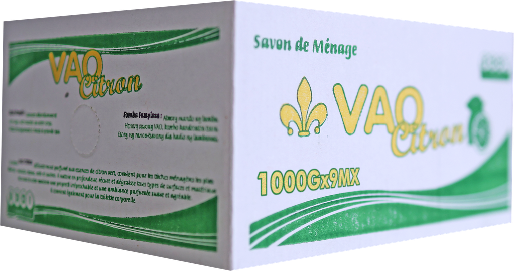 VAO Savony Citron barre Blanc (1kg x9)