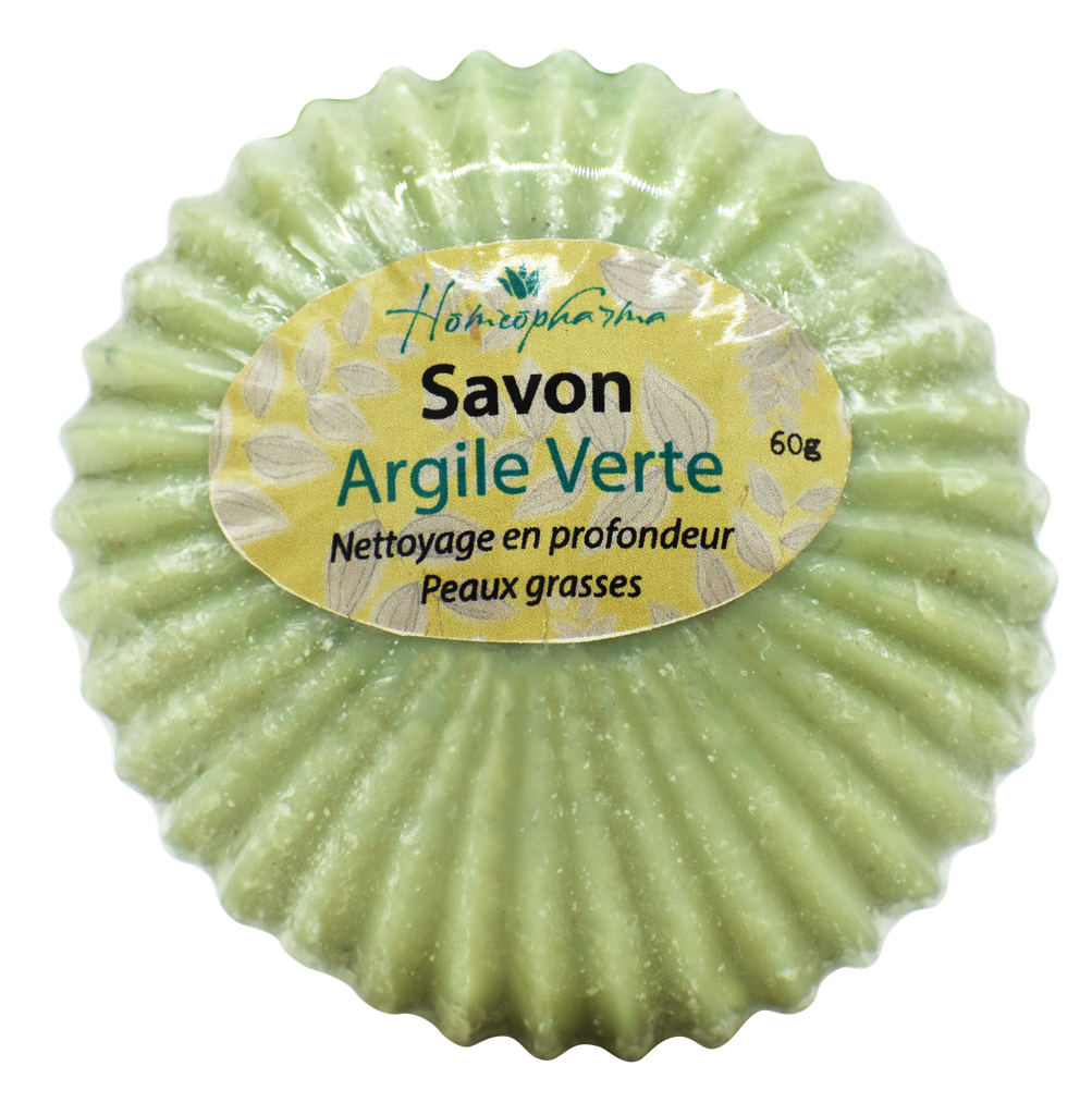HOMEO Savon à l'argile verte (60g)