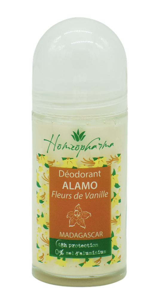 HOMEO Déodorant Alamo - Roll on Fleur de vanille (50ml)