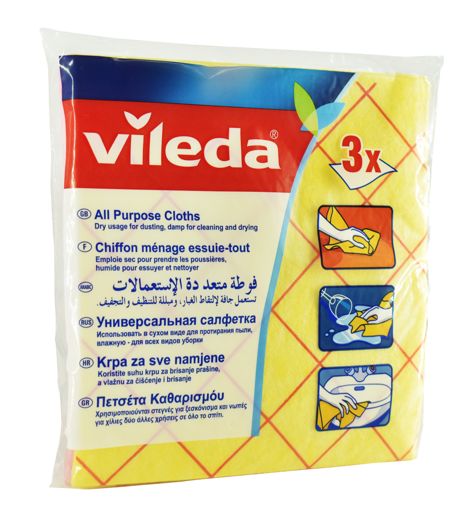 VILEDA Chiffon essuie-tout (x3)