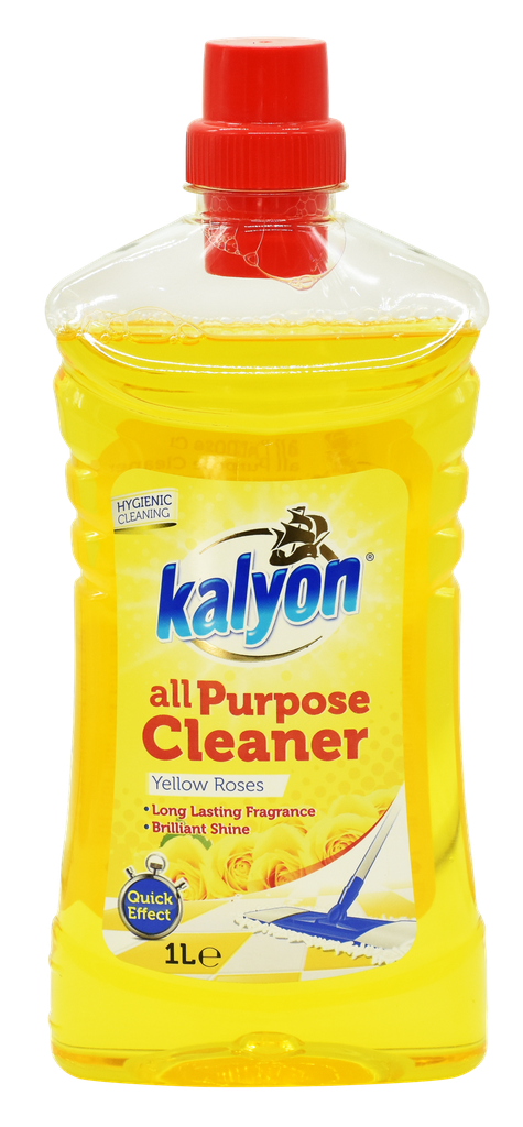 KALYON Nettoyant sol et surface - Yellow roses (1L)