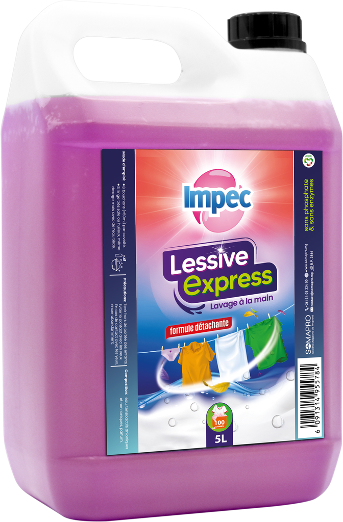 IMPEC Lessive Liquide - Express (5L)