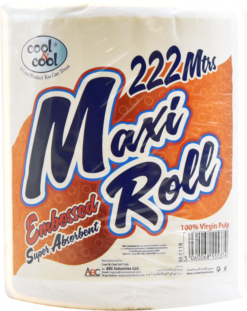 COOL&amp;COOL Essuie tout - Maxi Roll (222m)