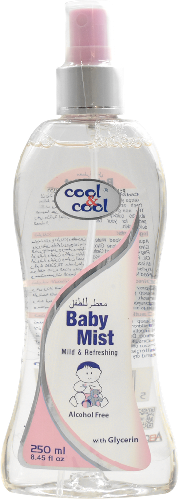COOL&amp;COOL Baby mist - rose (250ml)