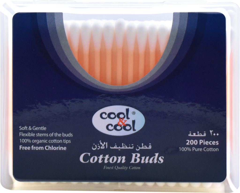 COOL&amp;COOL Coton tige (200 pcs)