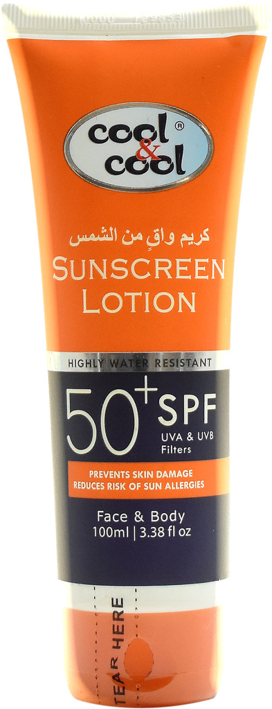 COOL&amp;COOL Crème solaire - visage et corps (100ml)