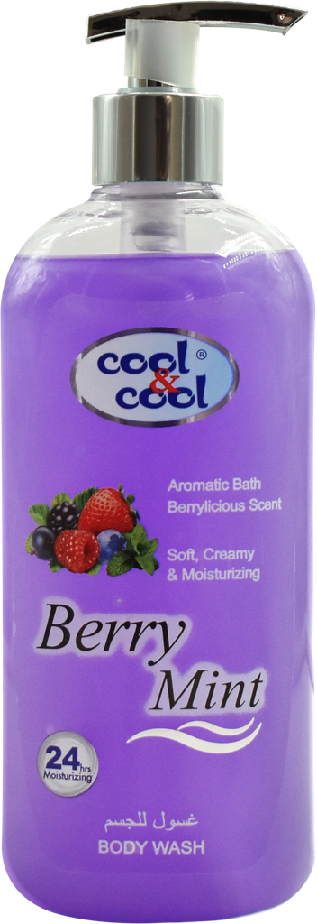 COOL&amp;COOL Gel douche - Berry Mint (500ml)