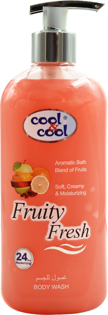 COOL&amp;COOL Gel douche - Fruity Fresh (500ml)