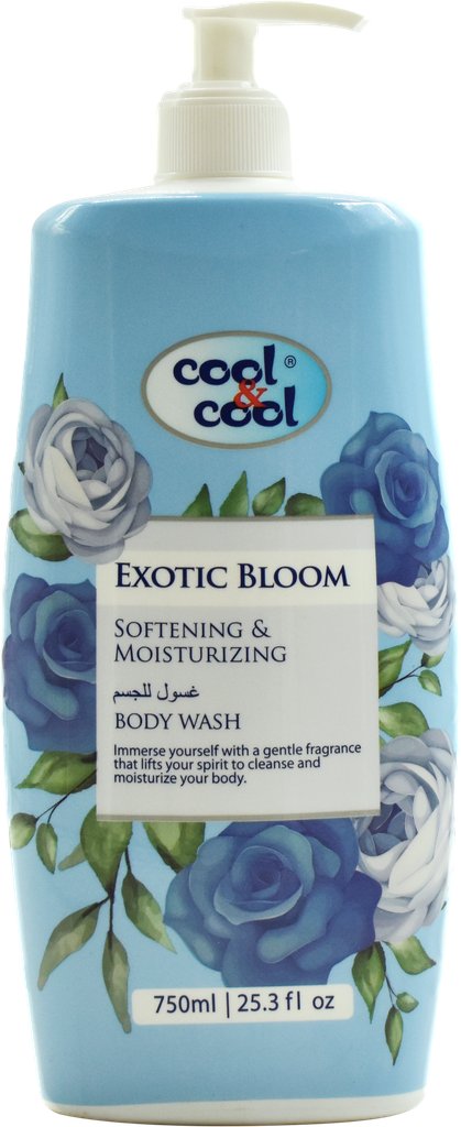 COOL&amp;COOL Gel douche - Exotic Bloom (750ml)