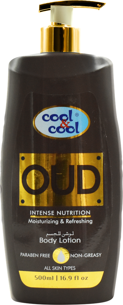 COOL&amp;COOL Crème hydratante - Gamme OUD (500ml)