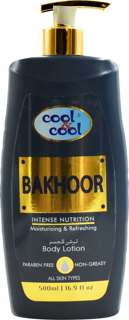 COOL&amp;COOL Crème hydratante - Gamme Bakhoor (500ml)