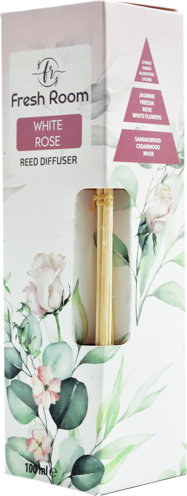 FRESH ROOM Ambianceur - White rose (stick 100ml)