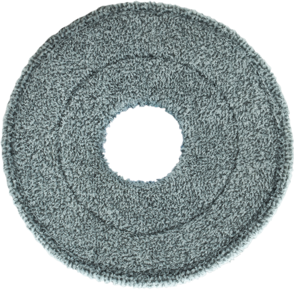 Mop rechange gris - balai double compartiment rond