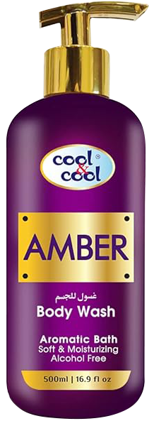COOL&amp;COOL Gel douche - Gamme AMBER (500ml)