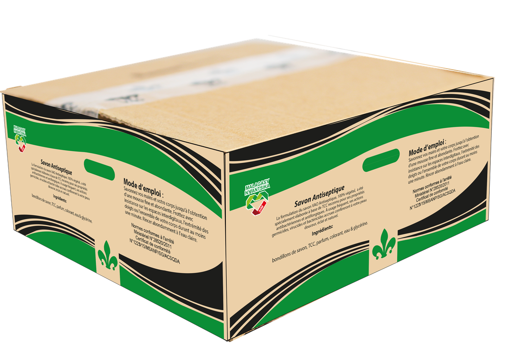 VAO Savon antiseptique - triple active ravintsara (70g x24)