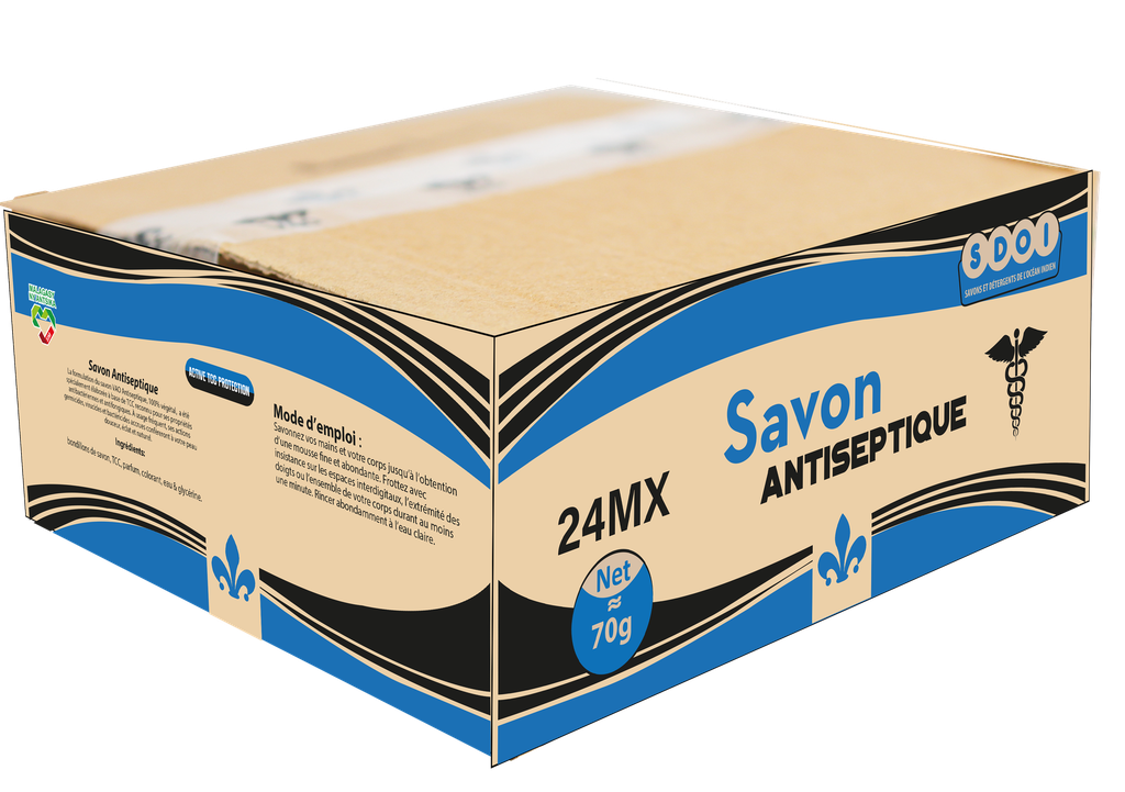 VAO Savon antiseptique - active protection (70g x24)