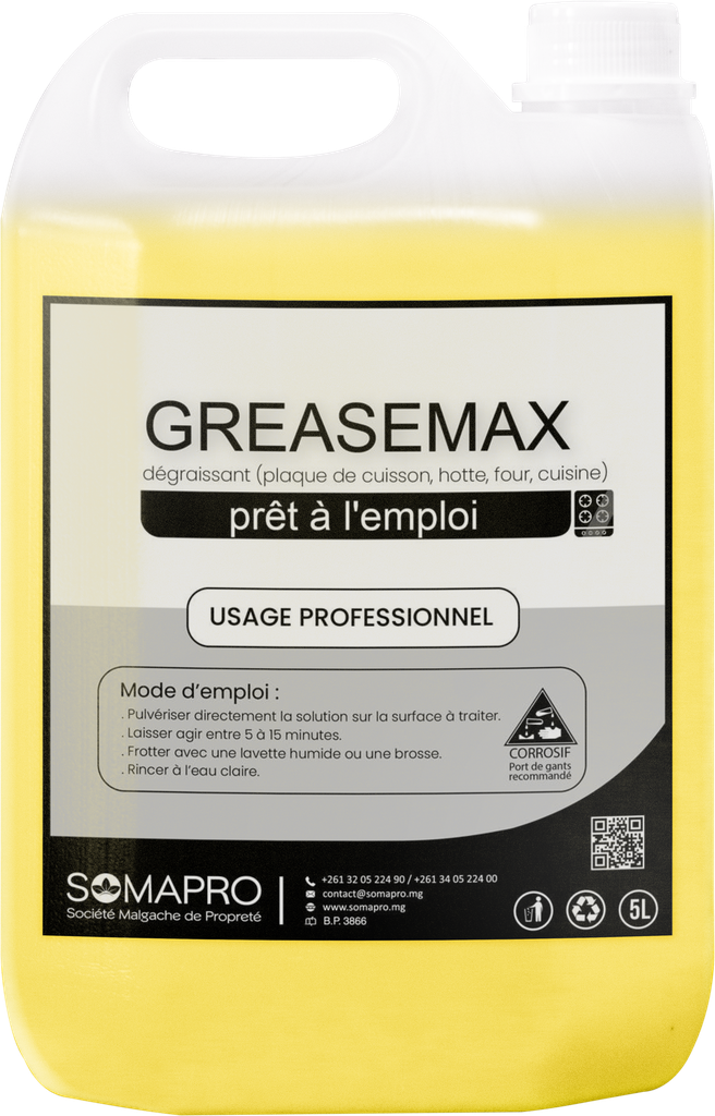 NETPRO Dégraissant - GREASEMAX (5L)