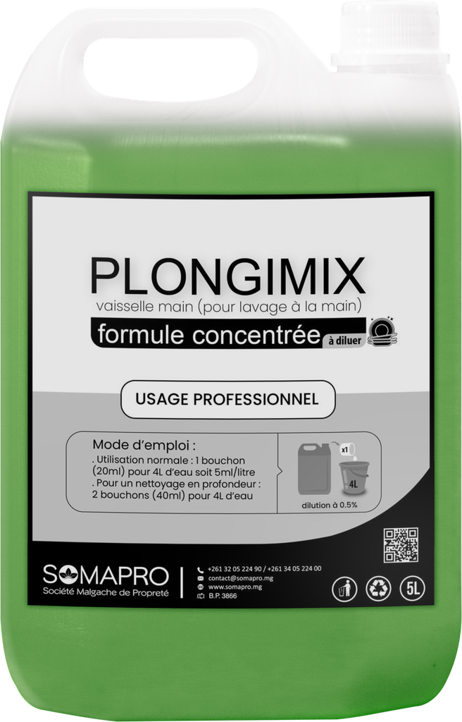 NETPRO Nettoyant vaisselle - PLONGIMIX (5L)