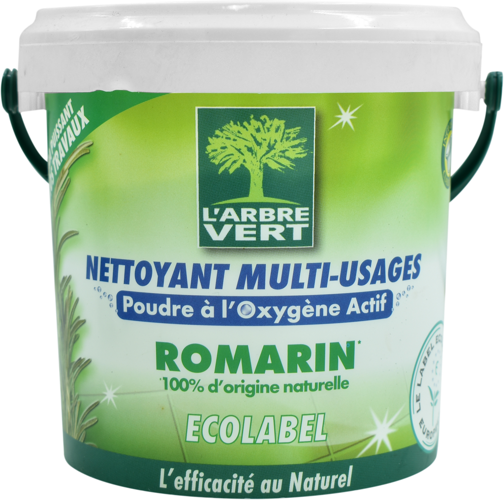 ECOLABEL Poudre nettoyante multiusage - Romarin (1kg)