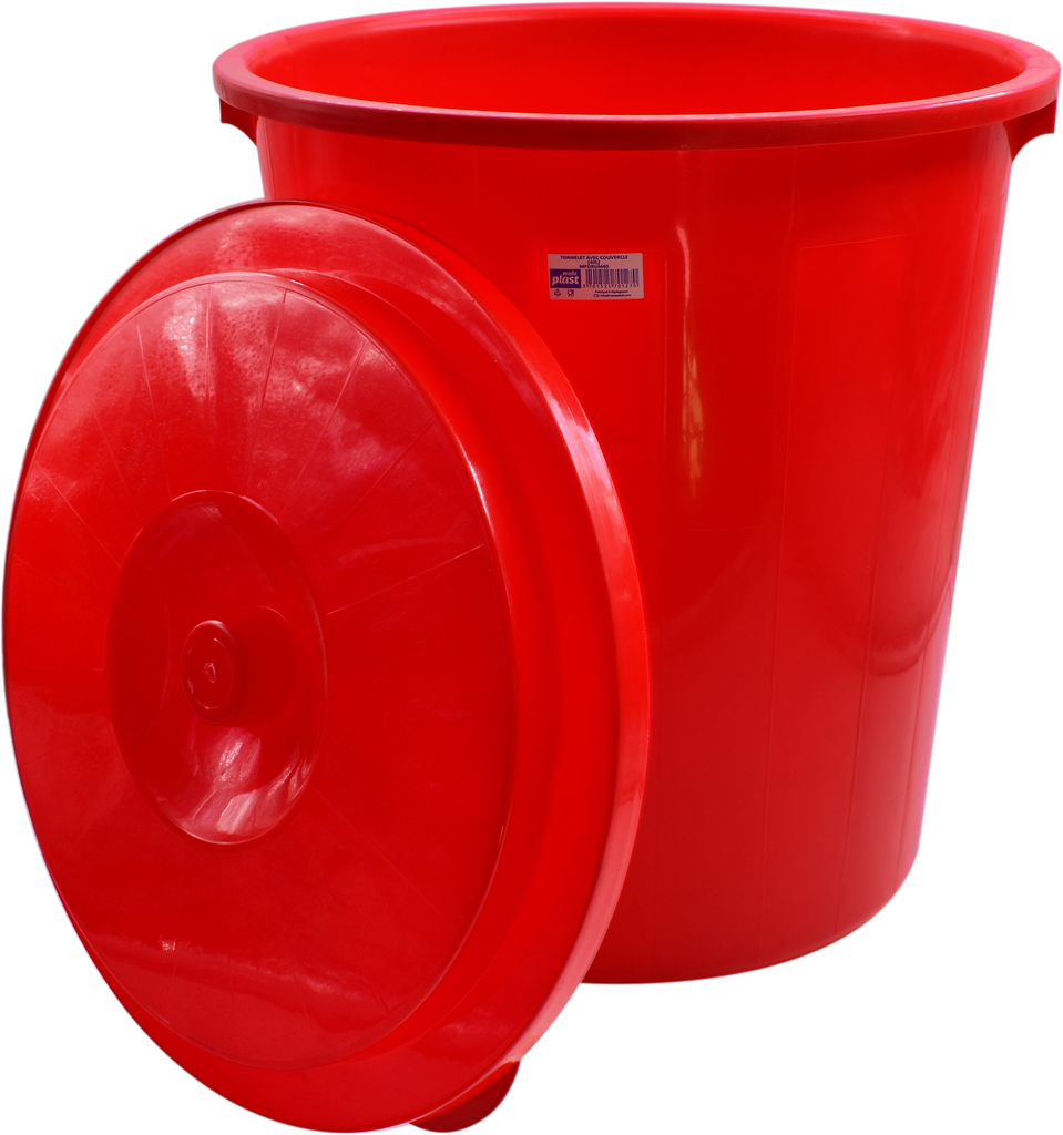 SM Tonnelet opaque - avec couvercle (40L)