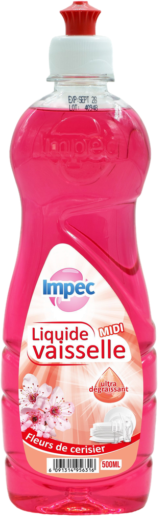 IMPEC Liquide vaisselle - Fleurs de cerisier midi (500ml)
