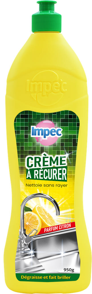 IMPEC Crème à récurer 950g Parfum Citron